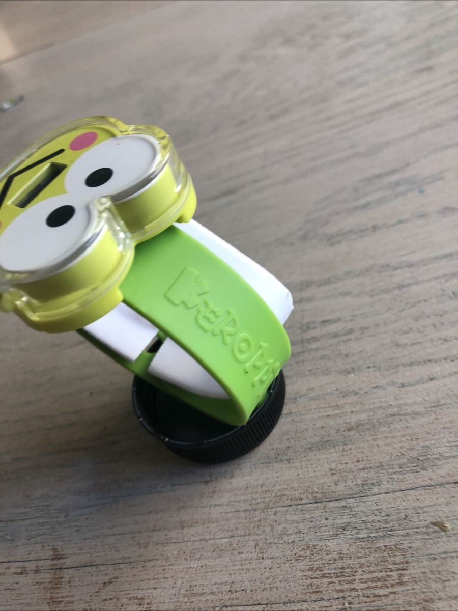 ec melodi カラビナ Sanrio Kero Keroppi Watch 2010 McDonald's Happy Meal Toy *Needs A
