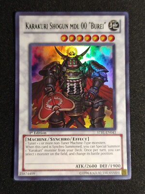 Yu-Gi-Oh! - Karakuri Steel Shogun Mdl 00X Bureido (STOR-EN042) - Storm Of Ragnarok - Unlimited Edition - Ultra Rare By Yu-Gi-Oh