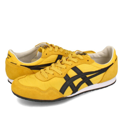 Onitsuka Tiger SERRANO 1183B400 755 Gelb/Schwarz Herren Damen Schuhe Sneaker