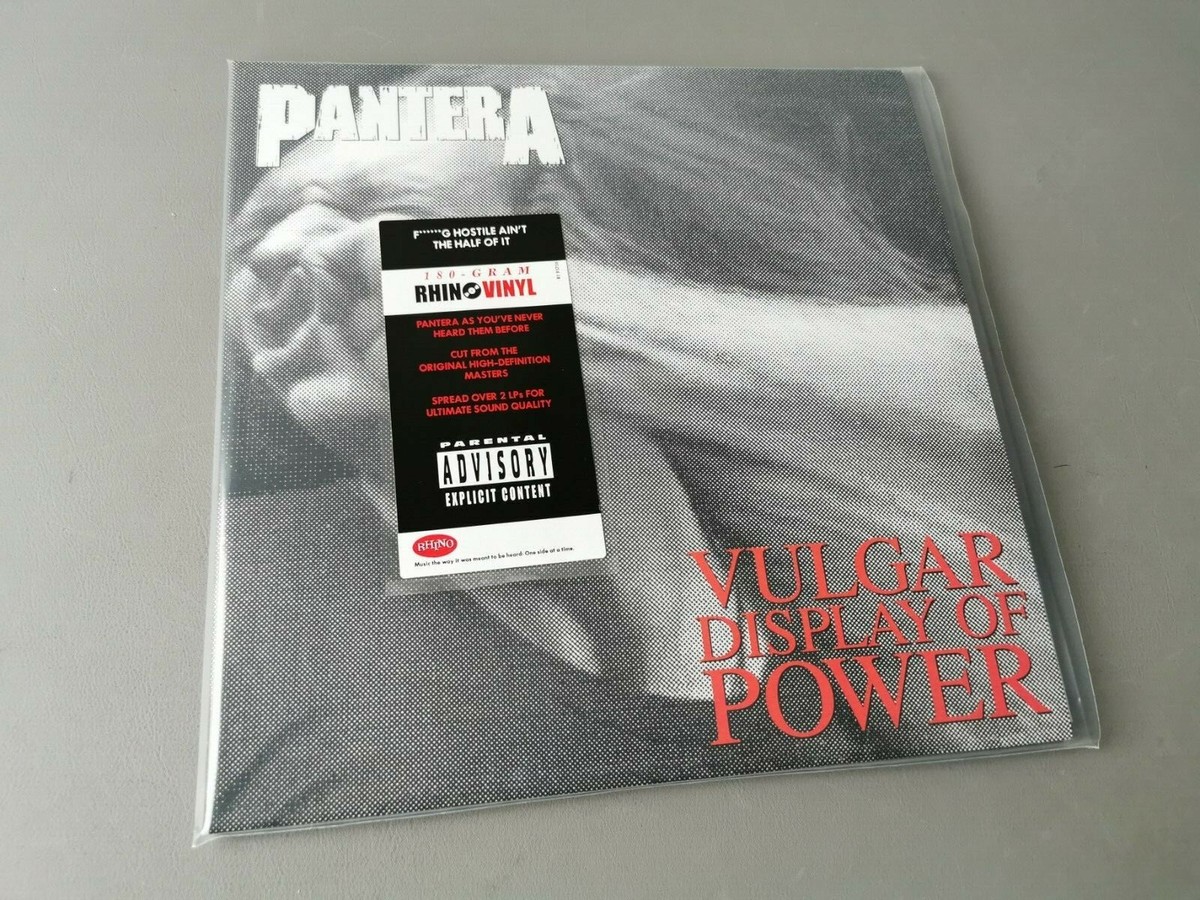 PANTERA lim. 5.000 gatefold Vinyl 2LP Vulgar Display Of Power(2010
