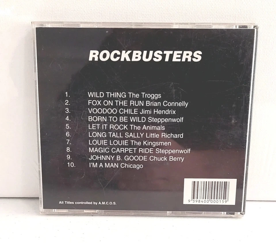 Rock Busters Cd Feat Jimi Hendrix Cd | FREE SHIPPING  - Image 2 of 3