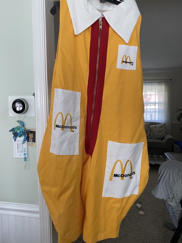 Genuine, Ronal McDonald Jumpsuit ( made by Eder Flag and Banner) good condition