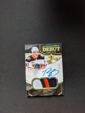 2018-19 Ultimate Collection Auto Debut Threads Troy Terry RC /99 NICE PATCH !!