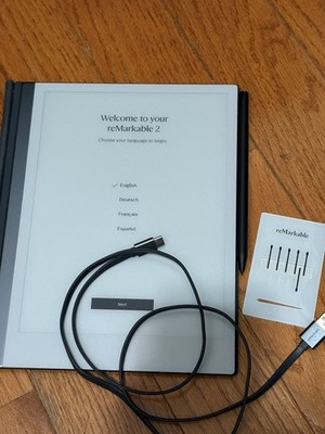 Remarkable Solutions reMarkable 2 eBook Reader Touch Screen w/ Stylus