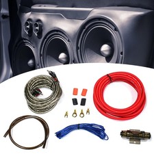Subwoofer Amplifier Wiring Fuses Holder Cable Car Audios Speakers Wiring Kit