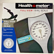 Health O Meter Antimicrobial Dial Bathroom Scale 2100477