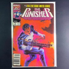 The Punisher #5 - 1986 - Limited Mini Series, 1st Punisher Series - MARVEL CPV