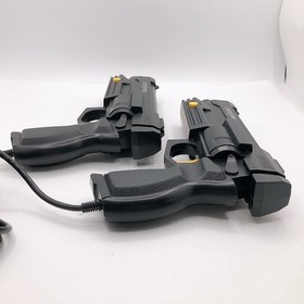 Sega Saturn Gun Controller Virtua Cop 2 HSS-0152 Lot of 2 CRT TV only Tested