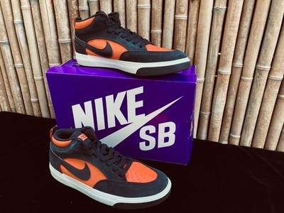 Size 12 - Nike React Leo SB Black Electro Orange