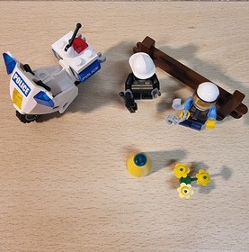 Lego Set 60007 Police Motorcycle Motorcycle Motorbike Only With Instructions 1