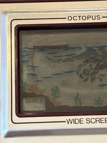 Octopus Nintendo Game & Watch 1981 OC-22 Working Vintage