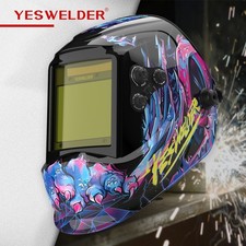 YESWELDER True Color 10x9cm Welding Helmet Shade 4-13 Solar TIG/MIG/ARC