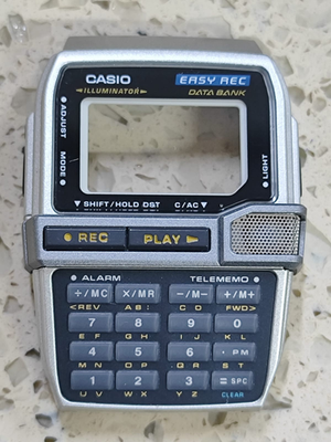 時計 SDYCASIO DBC-V500 Easy Rec DATA BANK Vintage Casio DBC-V500 (1591) Easy Rec Part CASE without back case