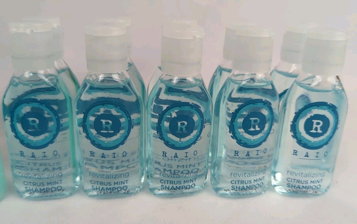 Lot Of 20 Raio Shampoo And Conditioner Travel Size 10 Of Each
