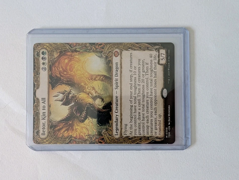 MTG Betor, Kin To All Showcase Tarkir Dragonstorm M 0308 Magic Gathering - Image 3 of 4