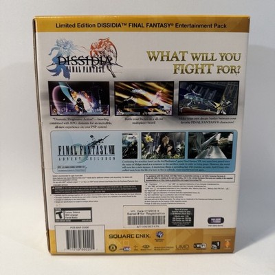 Sony PSP 3000 Final Fantasy Dissidia Limited Edition Entertainment