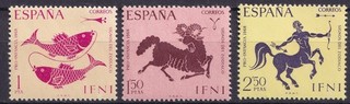Ifni 1968 Tierkreis komplette Satz Postfrisch