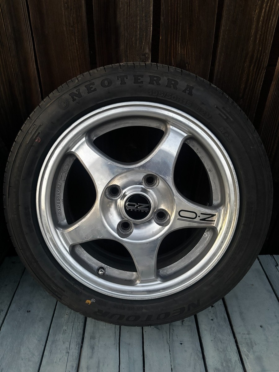 OZ RACING ENKEI三菱純正15×6J+46 4H PCD114.3 Mitsubishi Enkei OZ Racing Wheels – Set of 4 – 15x6 +46 4x114.3