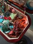 Jewelry Lot/Shell/Glass- Bracelets, Earrings, Necklaces. Good condition. — photo 7