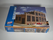 HO Walthers Cornerstone Railroad Shop Kit NEW IN BOX