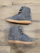 adidas gazelle silver green womens adidas Yeezy Boost 750 Light Grey Glow In the Dark - Used main image 0