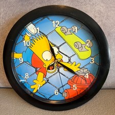 Wanduhr The Simpsons Skater Bart Skateboard K...