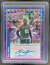 2024-25 Topps Finest Ray Allen Colossal Shots Auto Red/Black Geometric #/10