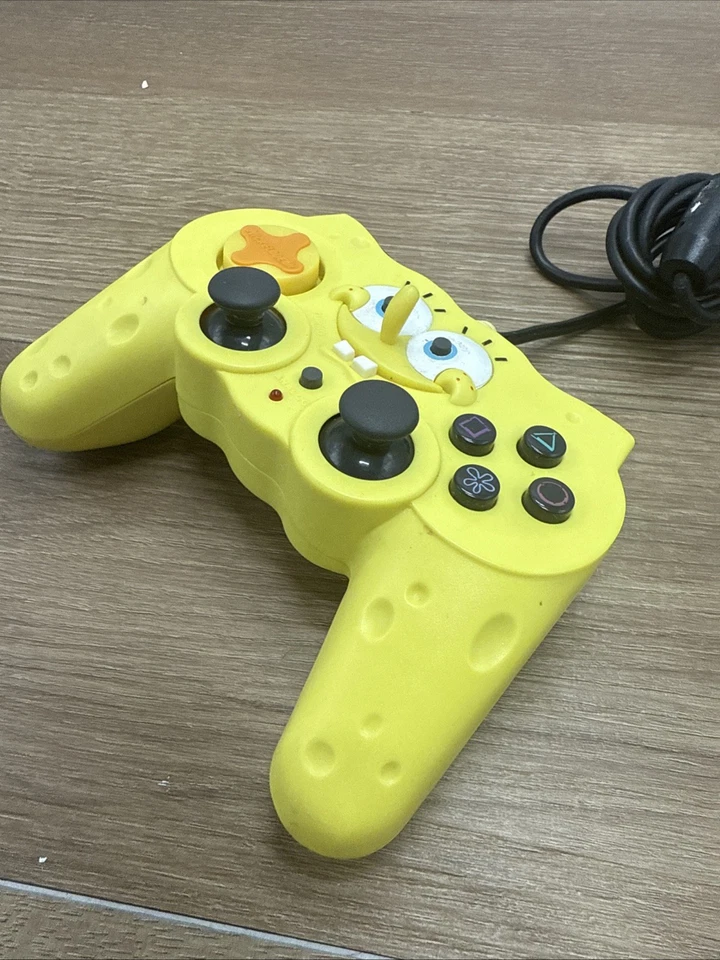 Nickelodeon SpongeBob SquarePants Sony PS2 Controller Tested! - Image 3 of 4