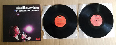 Mireille Mathieu: En Concert Au Canada - Double 2xLP Vinyl UNPLAYED? CANADA EX!
