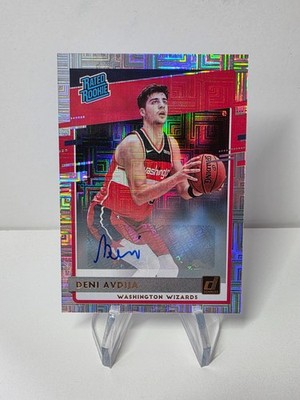  2020-21 Donruss ''DENI AVDIJA'' CHOICE SILVER MOJO Rookie AUTO #205 ALL-STAR! 