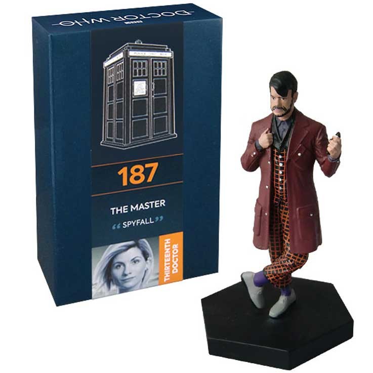 Doctor Who The Master Eaglemoss Figure #187 NEW