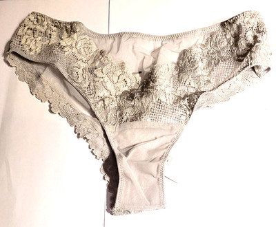 intimissimi Brazilian-Slip Pretty Flowers Hellgrau Größe M SBD1294 347J Ice Grey