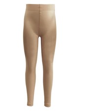Tan Child Girls Footless Tights for School, Dance, Ballet 90D