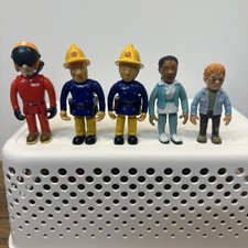 FIREMAN SAM Set Of 5 Action Figures Toys (TOM THOMAS/NURSE/NORMAN PRICE/PENNY)