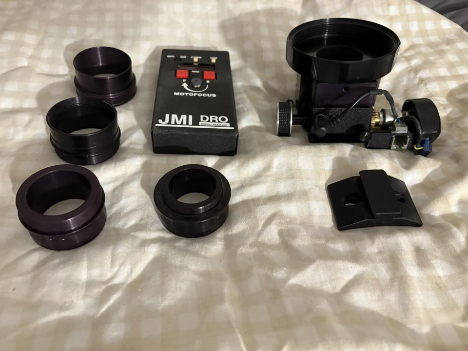 JMI Crayford Focuser con JMI DRO MOTOFOCUS enfocador equipado con estuche de aluminio Foto 2 de 4