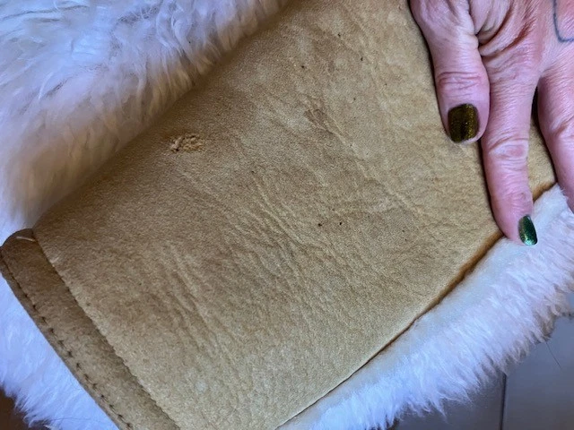 Vintage Men's Scully Leatherwear Genuine Suede Shearling Jacket Size 40 *Flaws* - Image 3 of 4