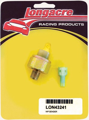 Longacre Pressure Sending Unit - Electric - 1/8 in NPT Male - 3 psi - Each