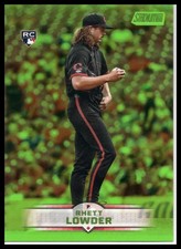 2025 Stadium Club #95 Rhett Lowder Lime Green RC