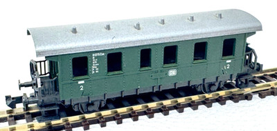 Roco N 24200 Personenwagen 81275 Esn Bi grün (ohne Glaseinsatz) - DB - N - 1:160