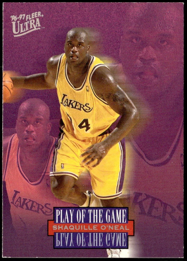 1996-97 Fleer Ultra - Shaquille O'Neal #296 for sale | eBay
