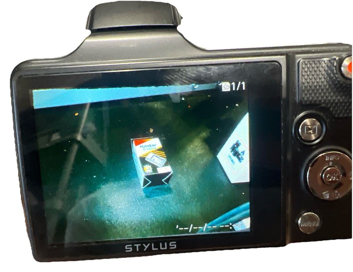 Olympus Stylus SZ-15 16.0MP Digital Camera - Black for sale online