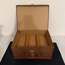 Vintage Cassette Double-Sided Case Holds 60 Tapes.