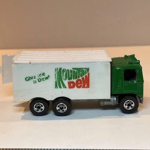 Vintage Hot Wheels Workhorses Hiway Hauler Mountain Dew Truck 1981