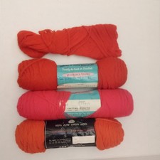 Yarn 100 Pure Virgin Wool Lot 3x For Knitting Or Crochet.