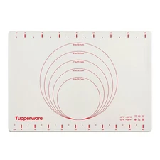 Tupperware Silicone Wonder Baking Mat Red White New