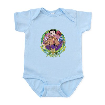 CafePress Betty Boop Zodiac Sign Taurus Baby Bodysuit (1132063947)