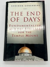 The End Of Days By Gershom Gorenberg Hardcover