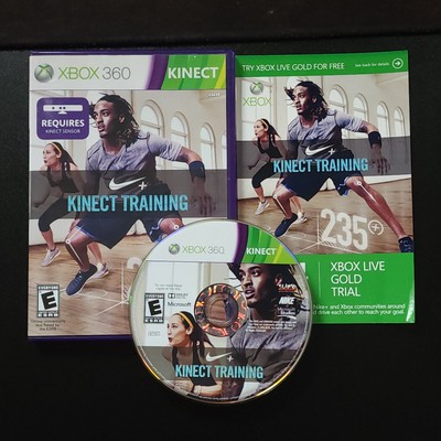 Nike+ Kinect Training (Microsoft Xbox 360, 2012) Complete Tested Working