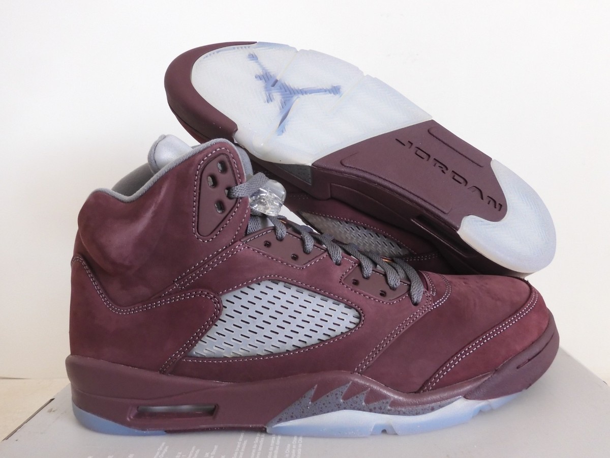 Nike Air Jordan 5 Retro Se Deep Burgundy-Light Graphite Sz 14