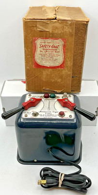 GIlbert American Flyer S Gauge 12B 250 Watt Transformer in Original Box - Nice!